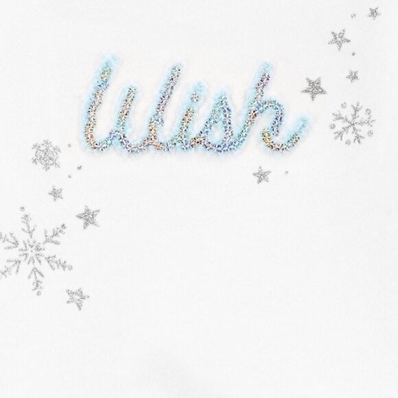 Carter’s 2 piece wish top & snowflake leggings set - Picture 11 of 12